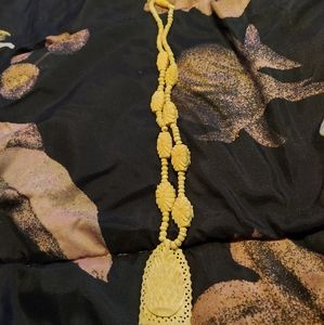 Vintage bone necklace